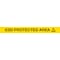 Queue Solutions WallPro 450, Black, 20' Yellow/Black ESD PROTECTED AREA Belt WP450B-YBEPA200 - alternate 2
